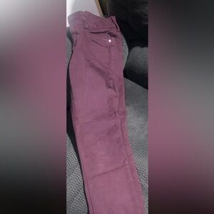 Burgundy Pants